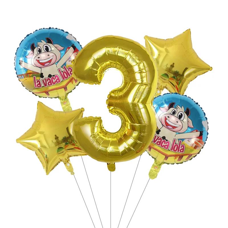 18 sztuk zwierzę z dżungli zestaw balonów chrom metaliczny lateksowy balon 30 cali złota cyfra Globos dzieci urodziny wystrój Baby Shower