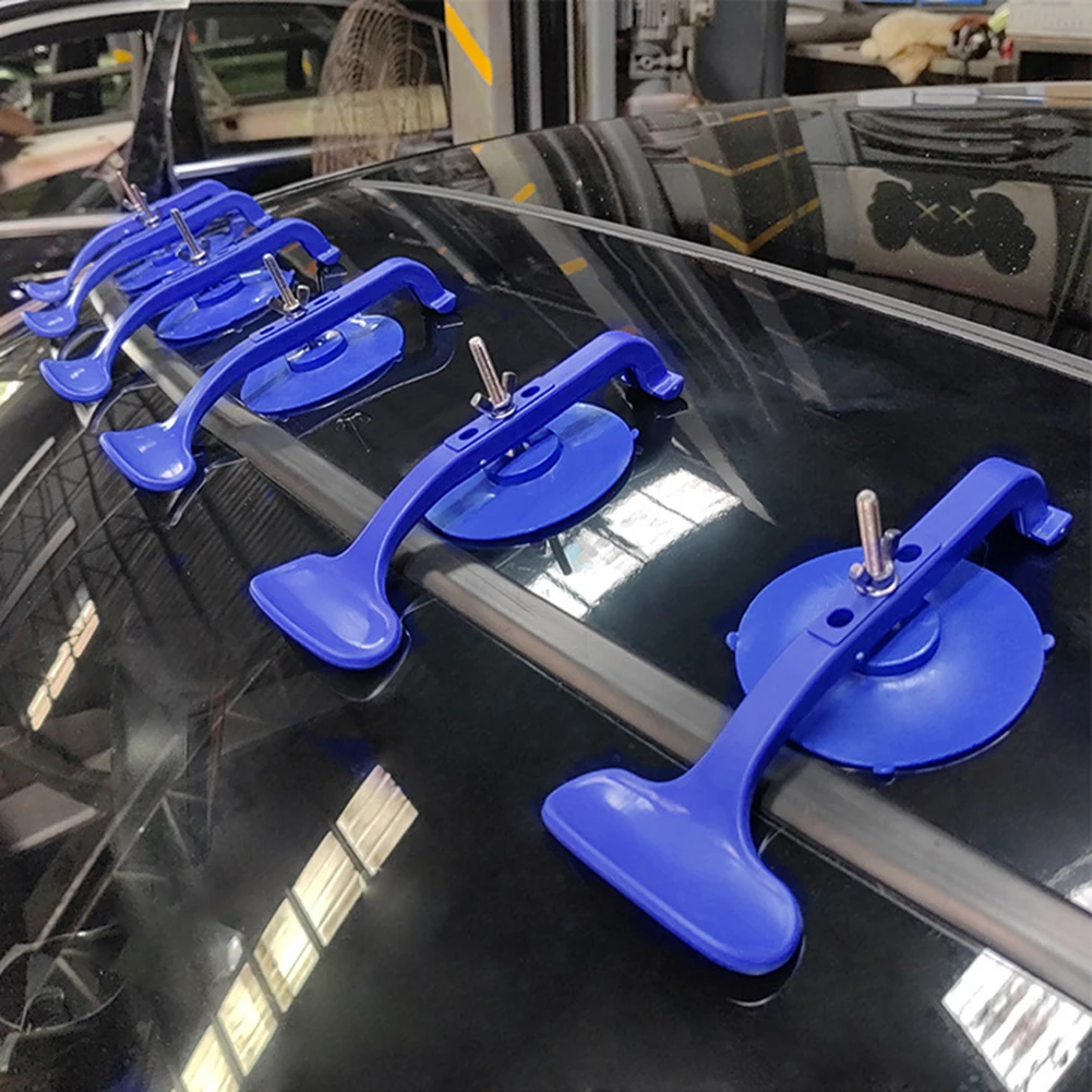 الزجاج المشبك قابل للتعديل 6 قطعة مصاصة المشبك قوي شفط الزجاج تصاعد حامل مجموعة أدوات إصلاح السيارات لإصلاح التسريبات في للتحويل