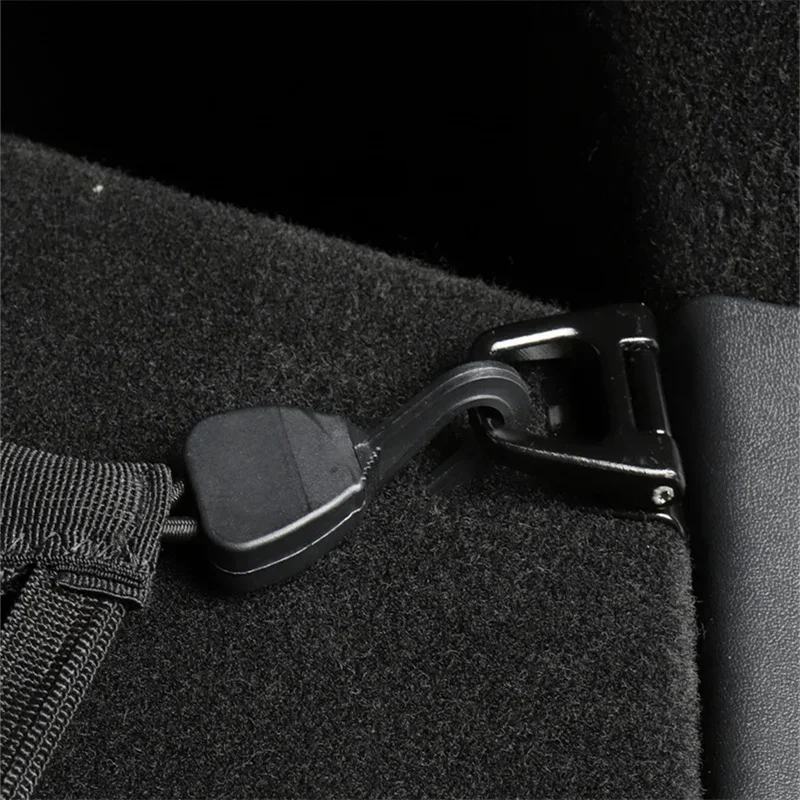 For Tesla Model Y Rear Cargo Fixed Net Stowing Tidying Car Interior Modification Trunk Luggage Equipaje Storage Net Bag Hook