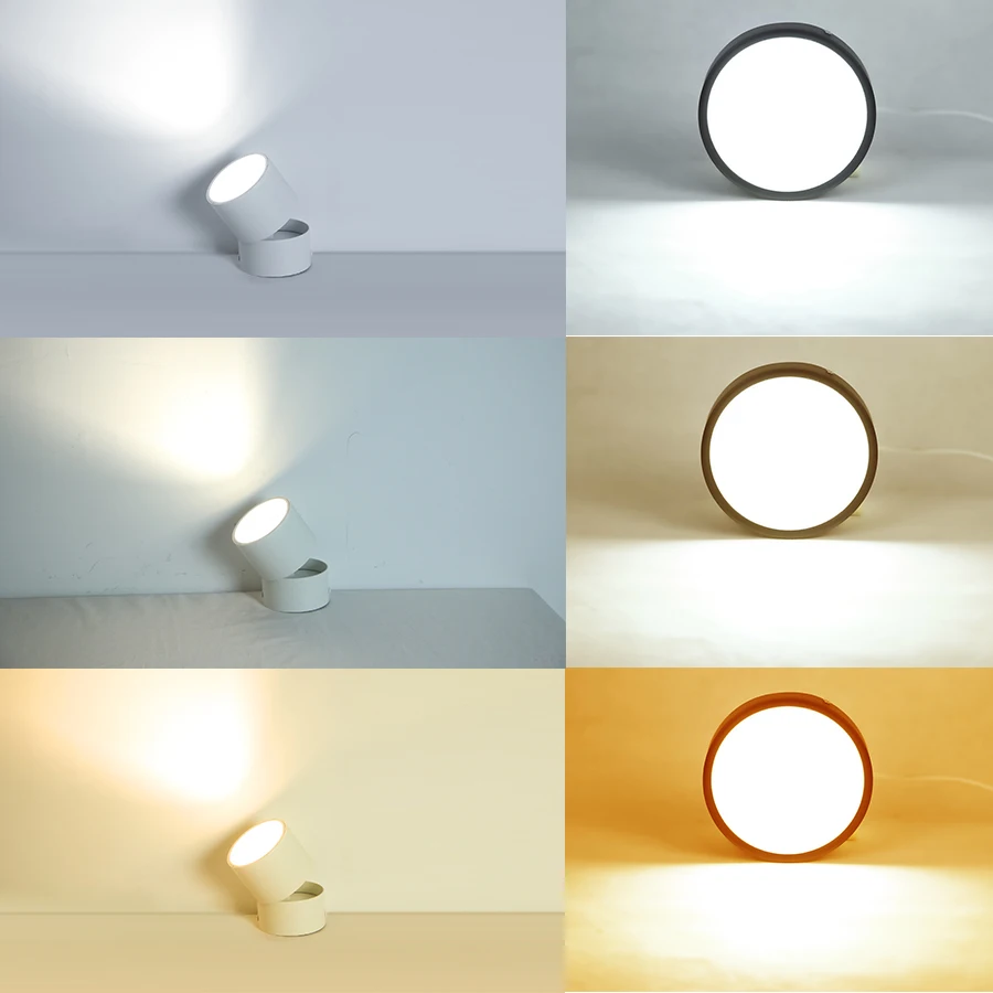 Led Downlight Spot Led Down Light Ceiling Lights Spotlight 220V 5W/10/15/25W Surface Mounted Lamp for Indoor Lighting Kitchen