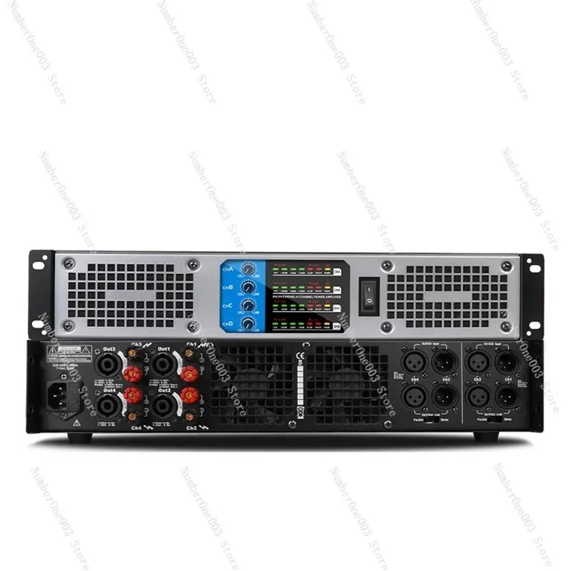 

Professional Power Amplifier Stage Performance Conference Home KTV 1U Digital CA Dual Audio Power Amp