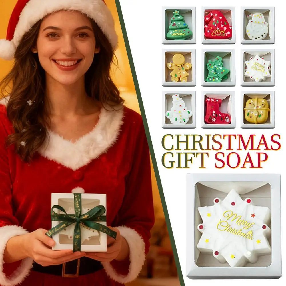 

Мыло ручной работы в виде снеговика на Рождество, Новый год и зимний сезон