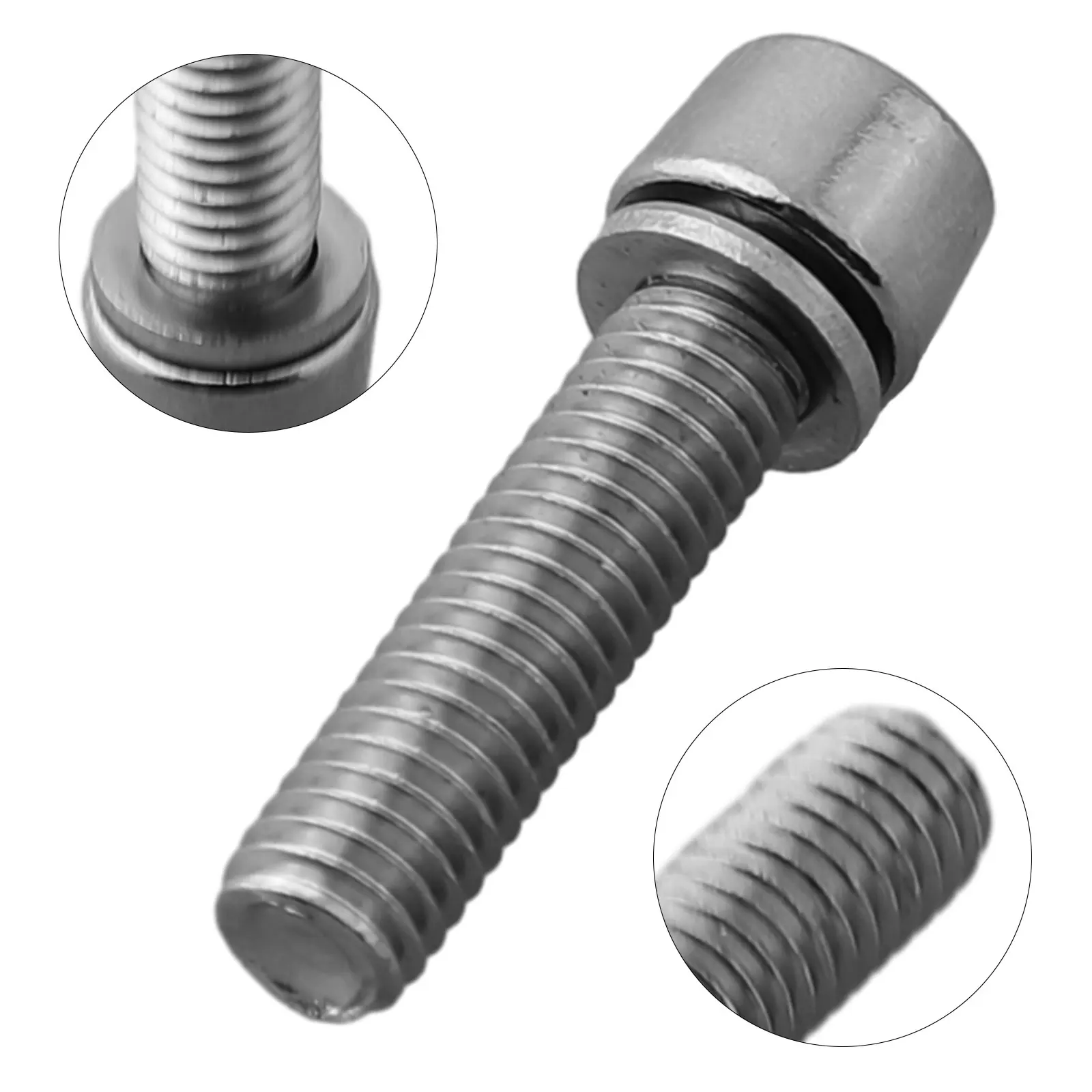 Mount Stem Bolts High Strength High-precision Steel Parts Repair Screws Set 6pcs Cycle Durable High Quality New