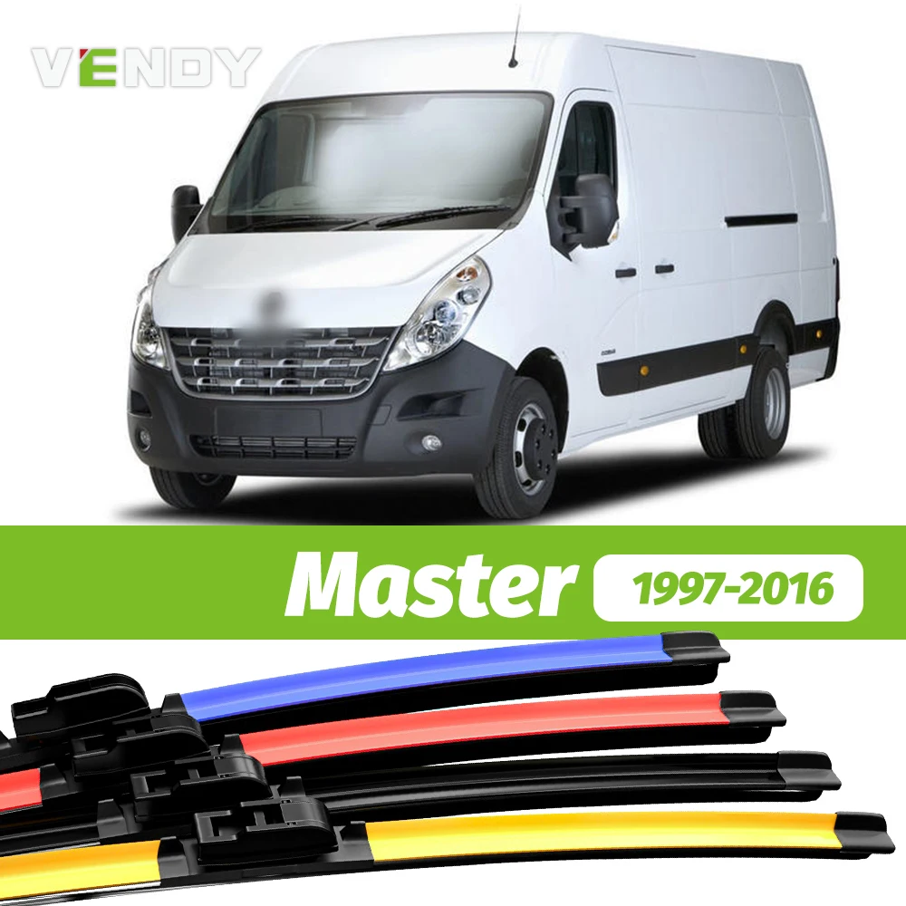 2 stücke Frontscheibe Wischer Klingen Scheibenwischer Für Renault Master 2 3 1997-2016 2009 2010 2011 2012 2013 2014 2015