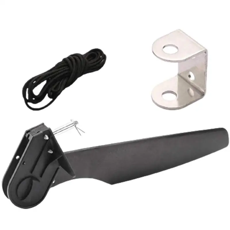 

652F Нейлоновый руль для каяка с веревкой, прочный руль для водного транспорта, каноэ, лодок и веревки