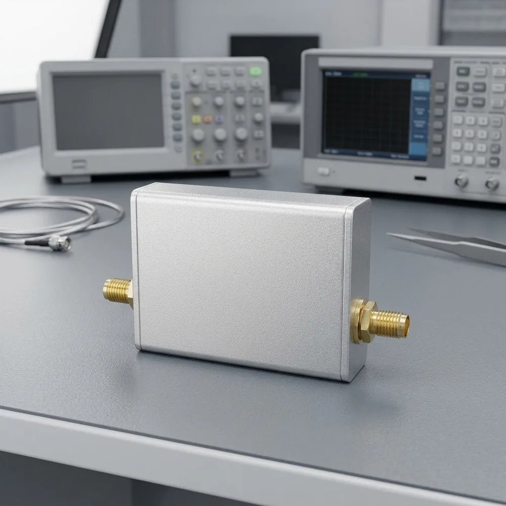 HT004 Wideband Low Noise RF Preamplifier 100kHz-6GHz Signal For Amplifier Module With For SMA Interface For Type-C Power For Spe