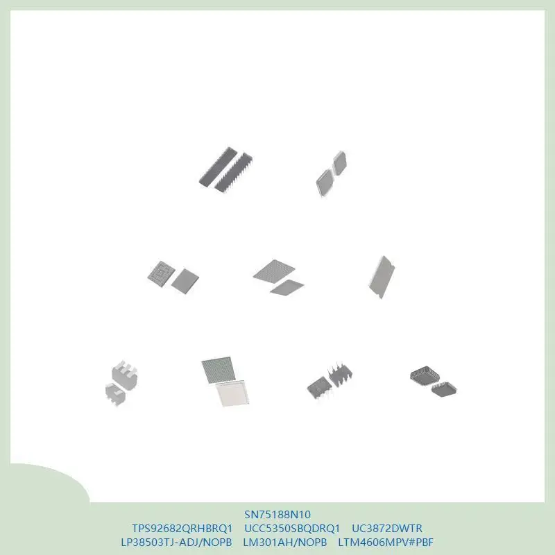 

SN75188N10 TPS92682QRHBRQ1 UCC5350SBQDRQ1 UC3872DWTR LP38503TJ-ADJ/NOPB LM301AH/NOPB LTM4606MPV # ПБФ
