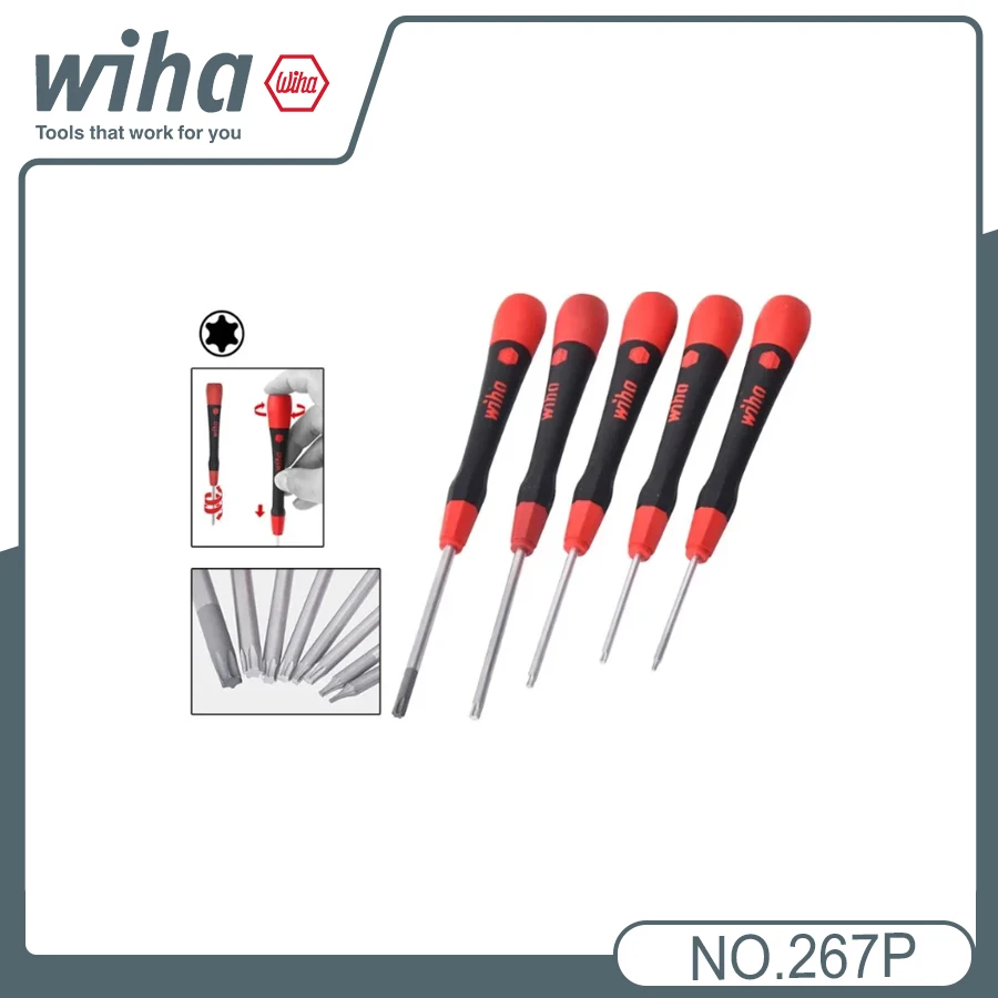 WIHA NO263P Mini Precision Screwdriver HEX Screws Electronic Repair Tool