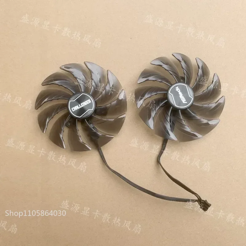 Fan for ASRock Arc A750 A580 RX 6700 XT 6600 XT 6600 Challenger Graphics Card