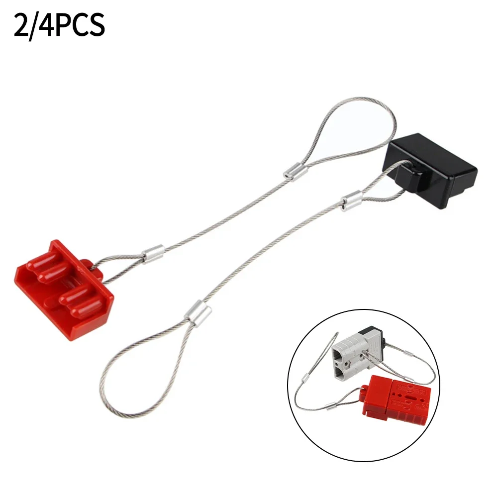 Enjoy Clean And Long Lasting Battery Plugs With Our Dust Cap 50A For Anderson Plug Cover Style Connectors (2PCS/4PCS)