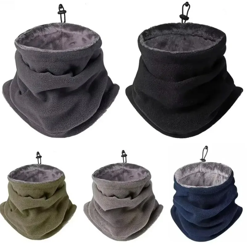 

Winter MotorcycleWarm Mask Men Women Fleece Neck Outdoor Warmer Windproof Scarf Camping Hiking Balaclava Cycling Face Mask