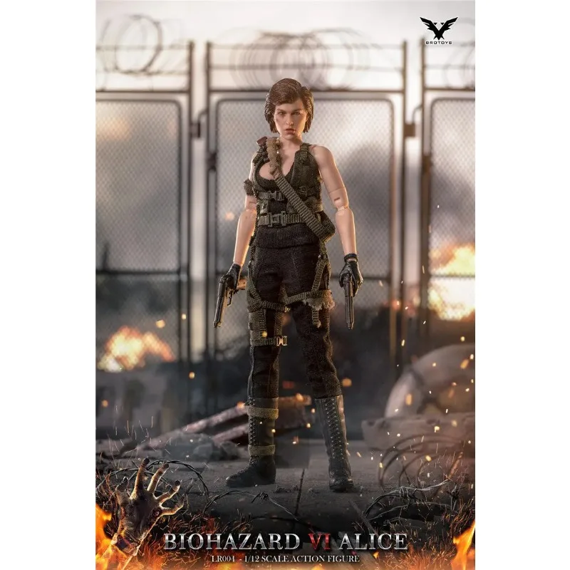 In stock，1/12 Soldado Femenino Alice, Juguetes  Modelo  Alta Calidad, Figura  Acción  6 Pulgadas,