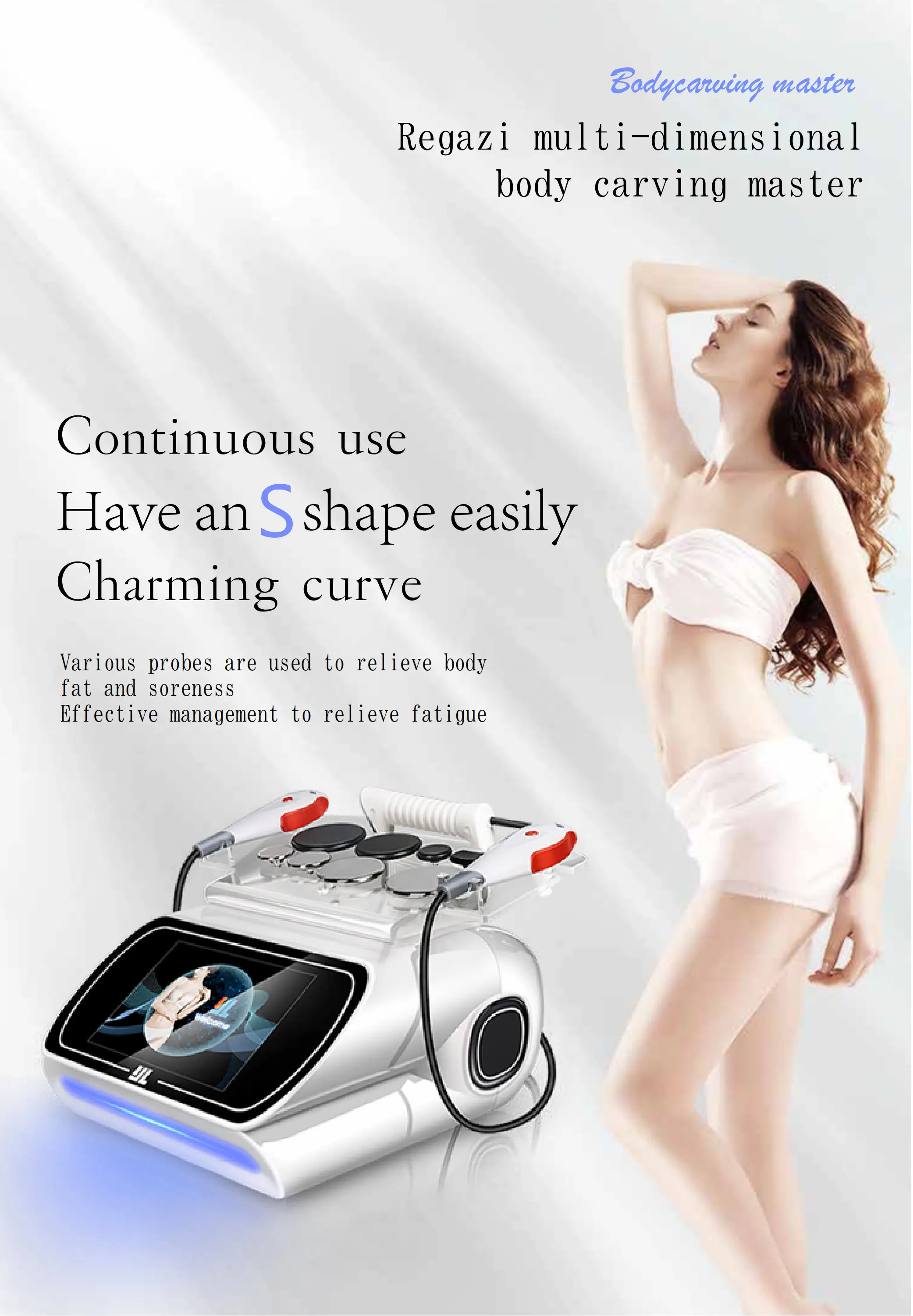 Newest Monopole Radio Frequency Cold Rf For Body Cellulite Fat Slimming Indeeplus 448k Machine