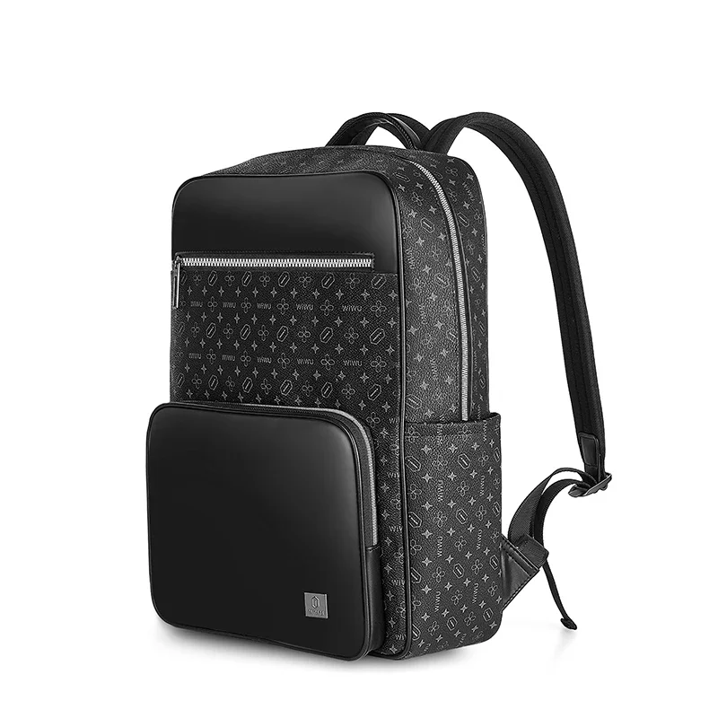 Imagem -02 - Wiwu Luxuosa Mochila de Viagem em Pvc Durável Master Pro com Compartimento para Laptop para Homens
