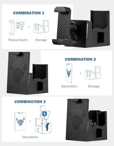 

JOYTUTUS Phone Mount for Maverick 2022-2024 | Dash Cubby Storage Insert Holder Kit