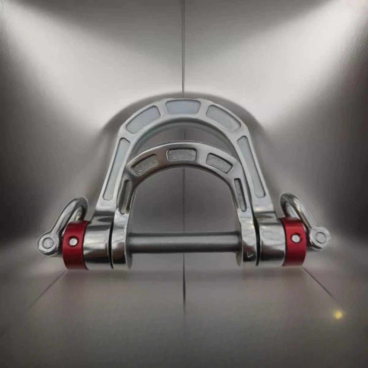 Aerial Work Five-point Seat Belt Accessories Size D Double D Ring Load-bearing Ring Non-climbing Cable