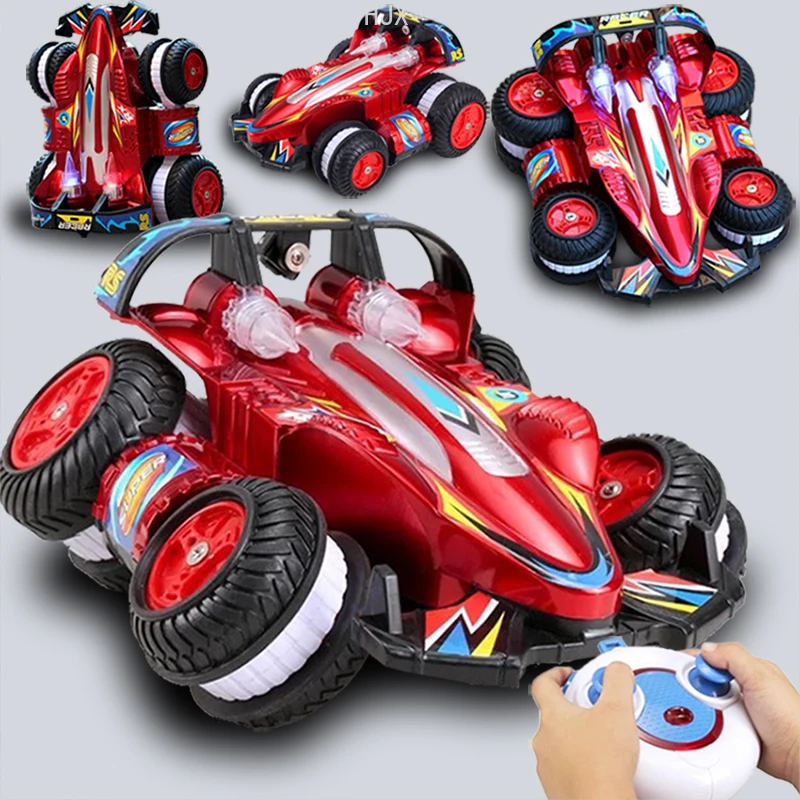 

Drift Rc Stunt Cars and Trucks 4wd Off Road 4x4 Children's Deformation Remote Control Vehicle Electric Racing Toys for Boys Kids