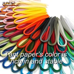 JUYA Tant Paper Quilling Set with 96 Single Colors,1.5/3/5/7/10mm Width,40 Strips/pack, paper quilling paper strips good quality