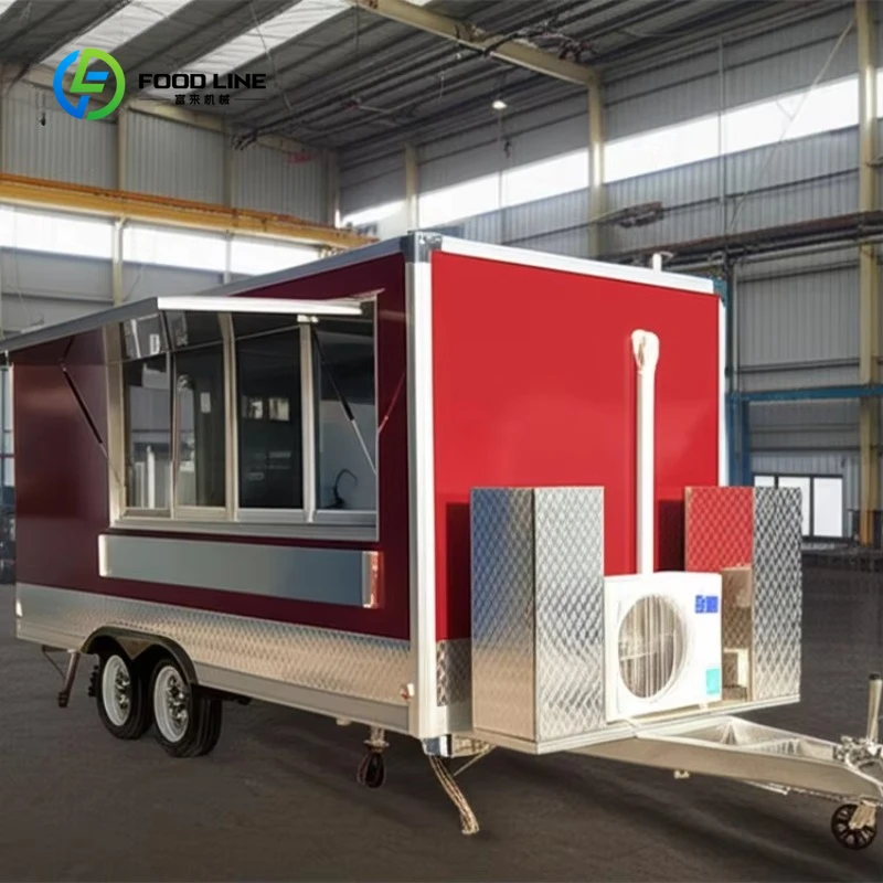 

Reboque De Alimentos Custom Design Eu Standard Square Ice Cream Pizza Pastry Mobile Kitchen 20ft Foodtrucks