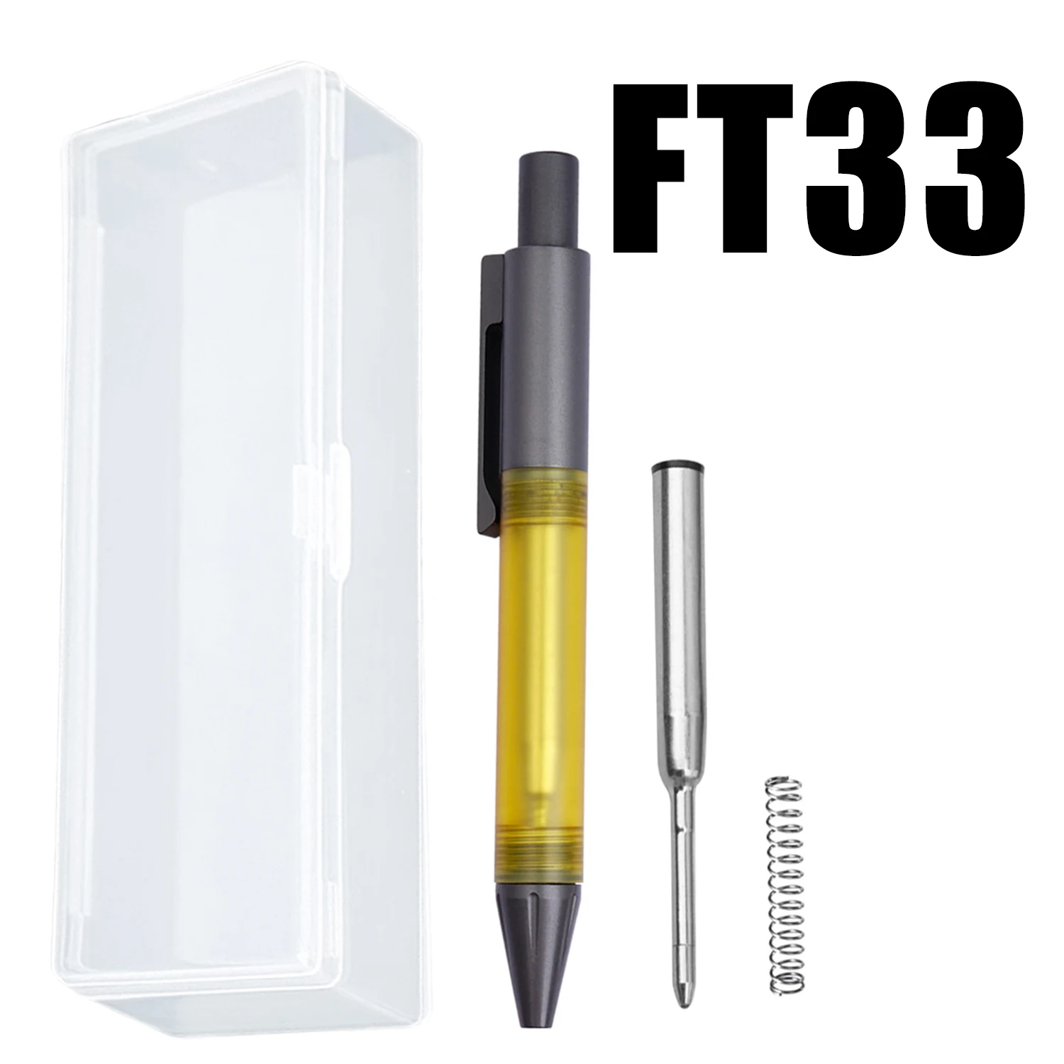 

Titanium Alloy PEI Signature Pen Carbon Fiber Ultralight Pocket Pen Outdoors Portable Business Pen