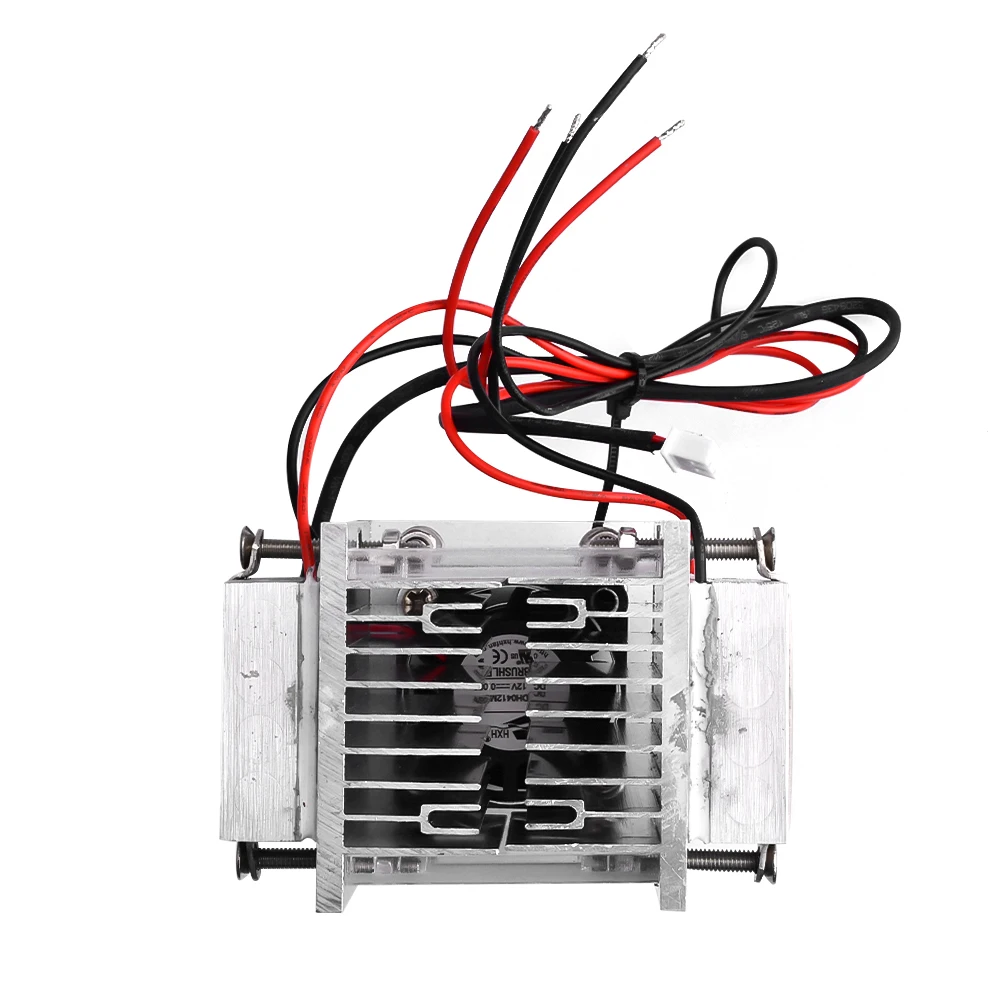 140W DIY Thermoelectric Peltier Refrigeration Water Cooling System Kit Semiconductor Cooler Heat Sink Conduction Module 12V 12A