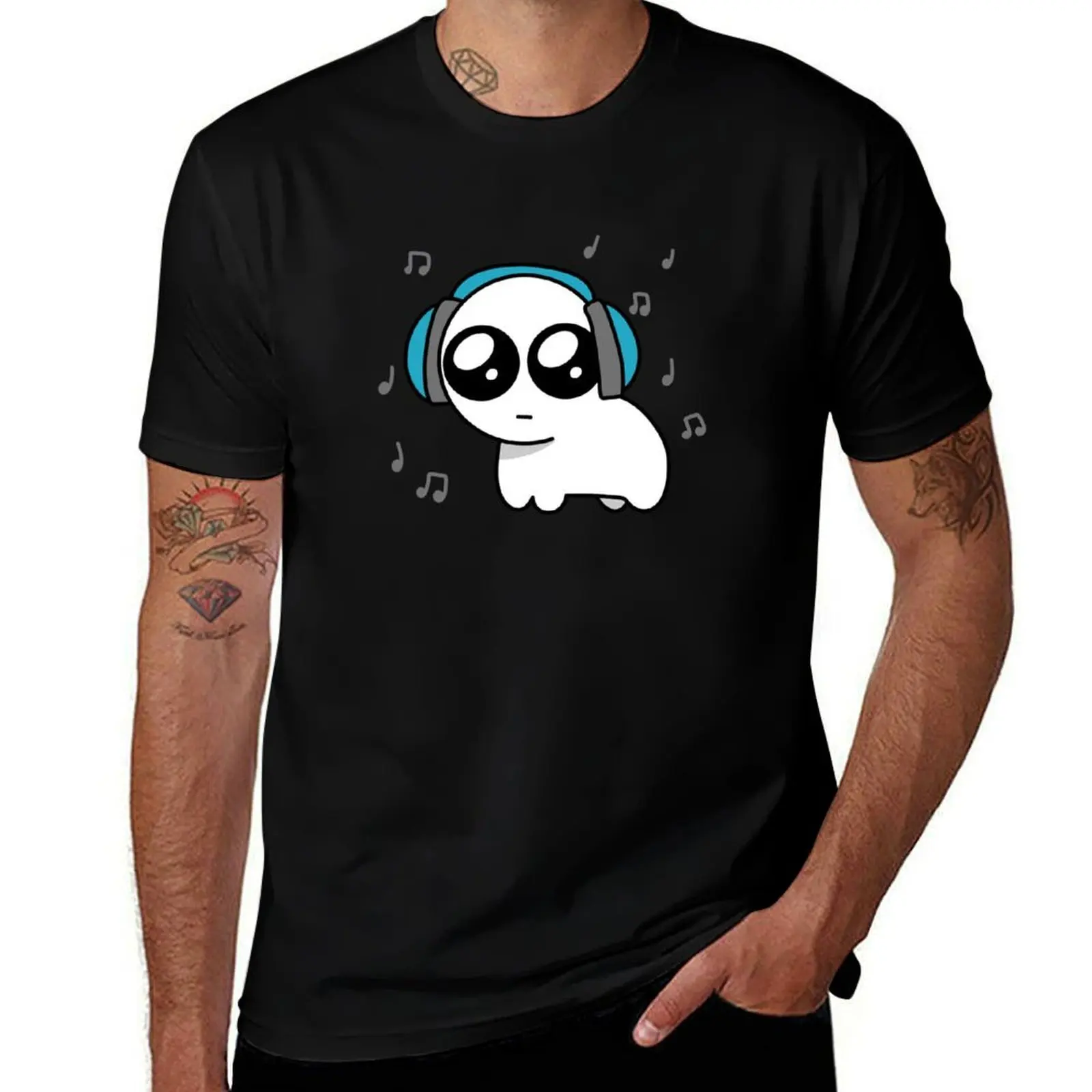 TBH Autism Creature with Headphones T-Shirt Casual Daily Graphic Tee T-Shirt