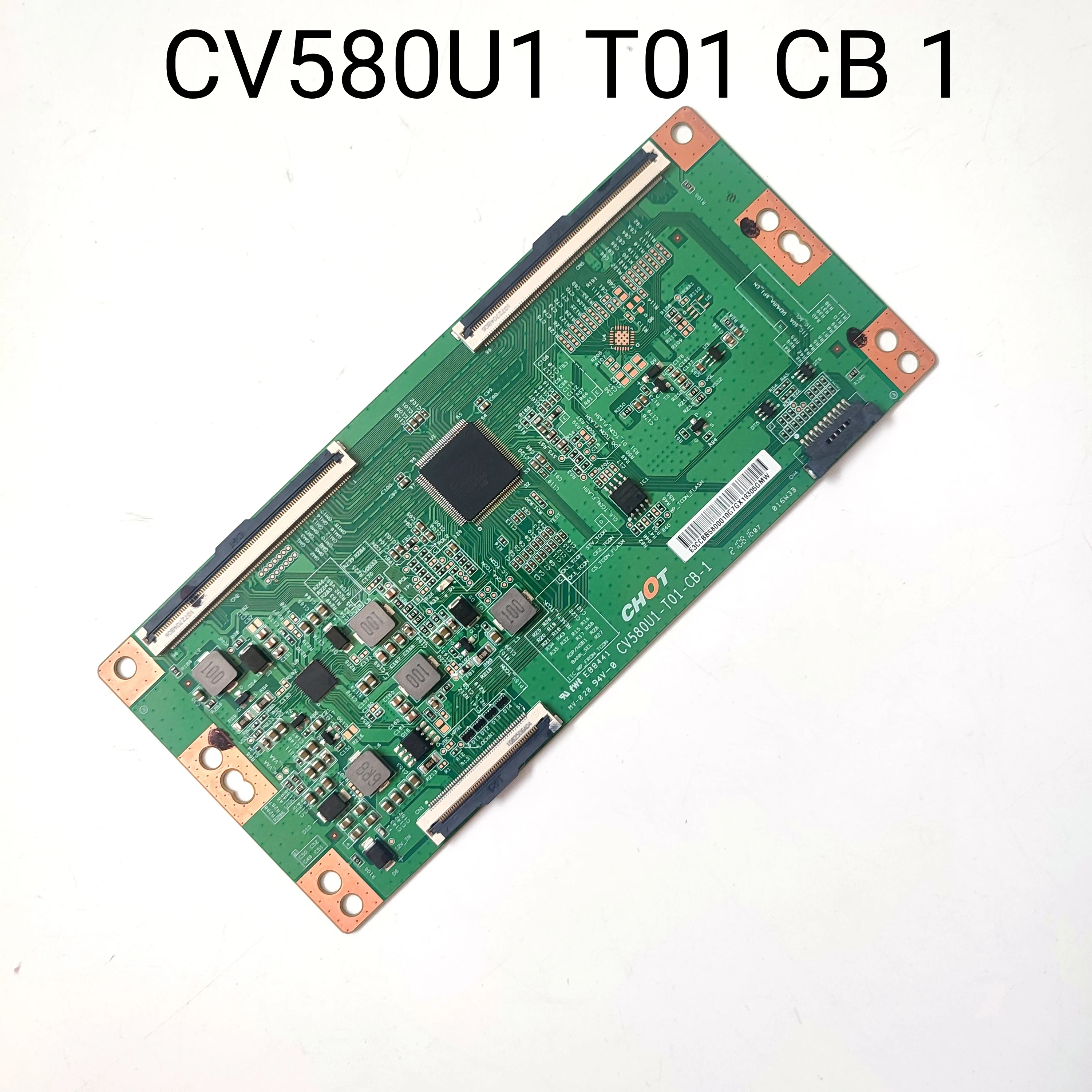 CV580U1 T01 CB 1 t-con CV580U1-T01-CB-1 96PIN mantık kurulu E88441 58R63G için uygun olabilir