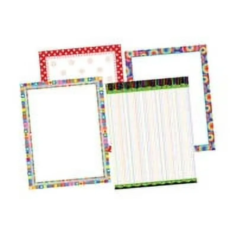 

Designer Computer Paper Set (4 designs) - 200 Sheets