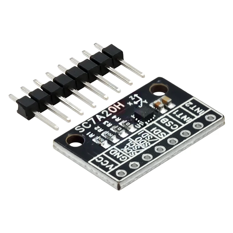 SC7A20H High-precision Three-axis Gravity Acceleration Tilt Angle Sensor Module with IIC/SPI Transmission
