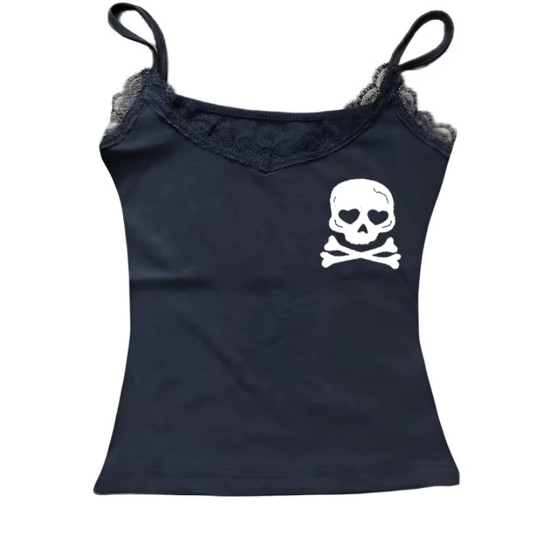 Summer light plate solid color no pattern sexy girl style ins style niche casual versatile top small vest