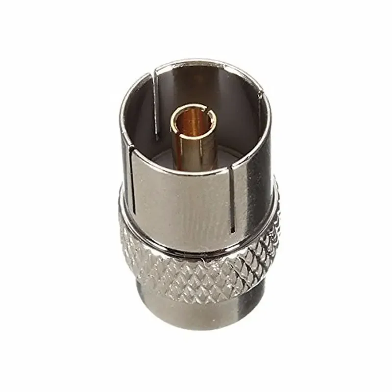 High Quality 75ohm IEC DVB-T TV PAL Female Jack to MCX Male Plug Coaxial RF Adapter Connector Socket