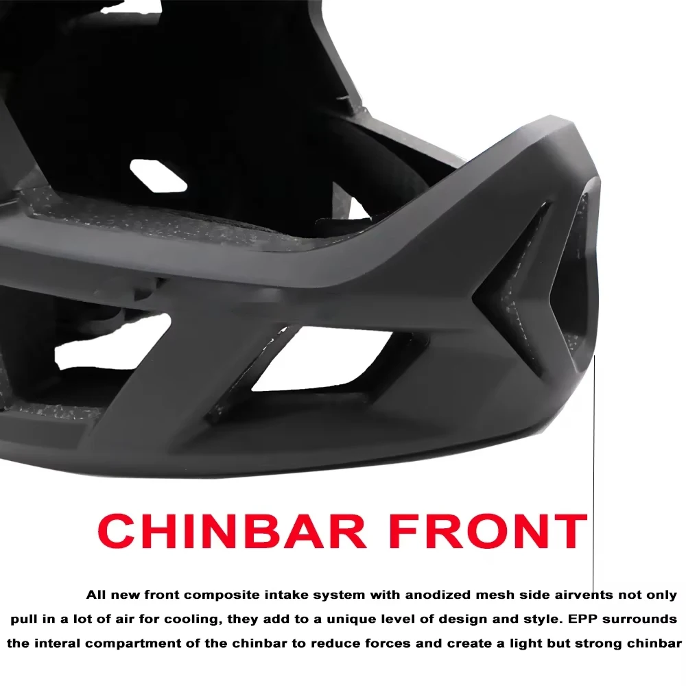 Capacete de bicicleta rosto cheio anti-colisão segurança mtb capacete adulto fora de estrada montanha downhill ciclismo capacete para homens