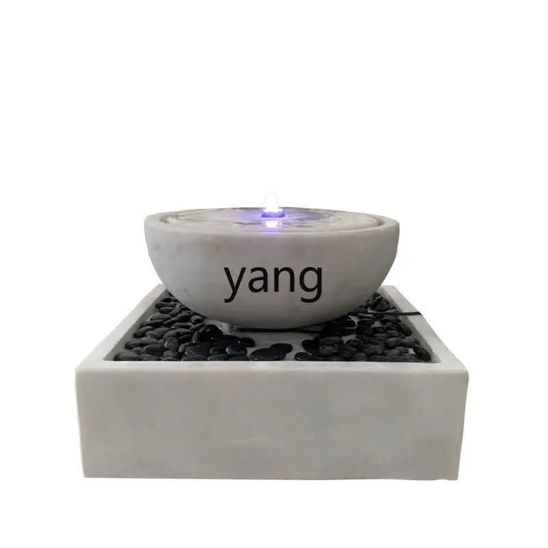 

LH pool landscape courtyard stone bowl water system ornament