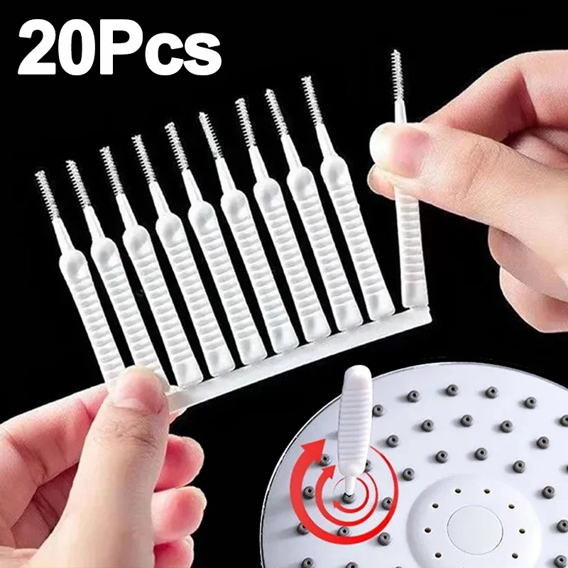 Mini Cleaning Brushes Screw Soft Hair Brush Shower Glass Tube Drinking Straws Bottle Small Hole Cleaner Cleaning Supplies