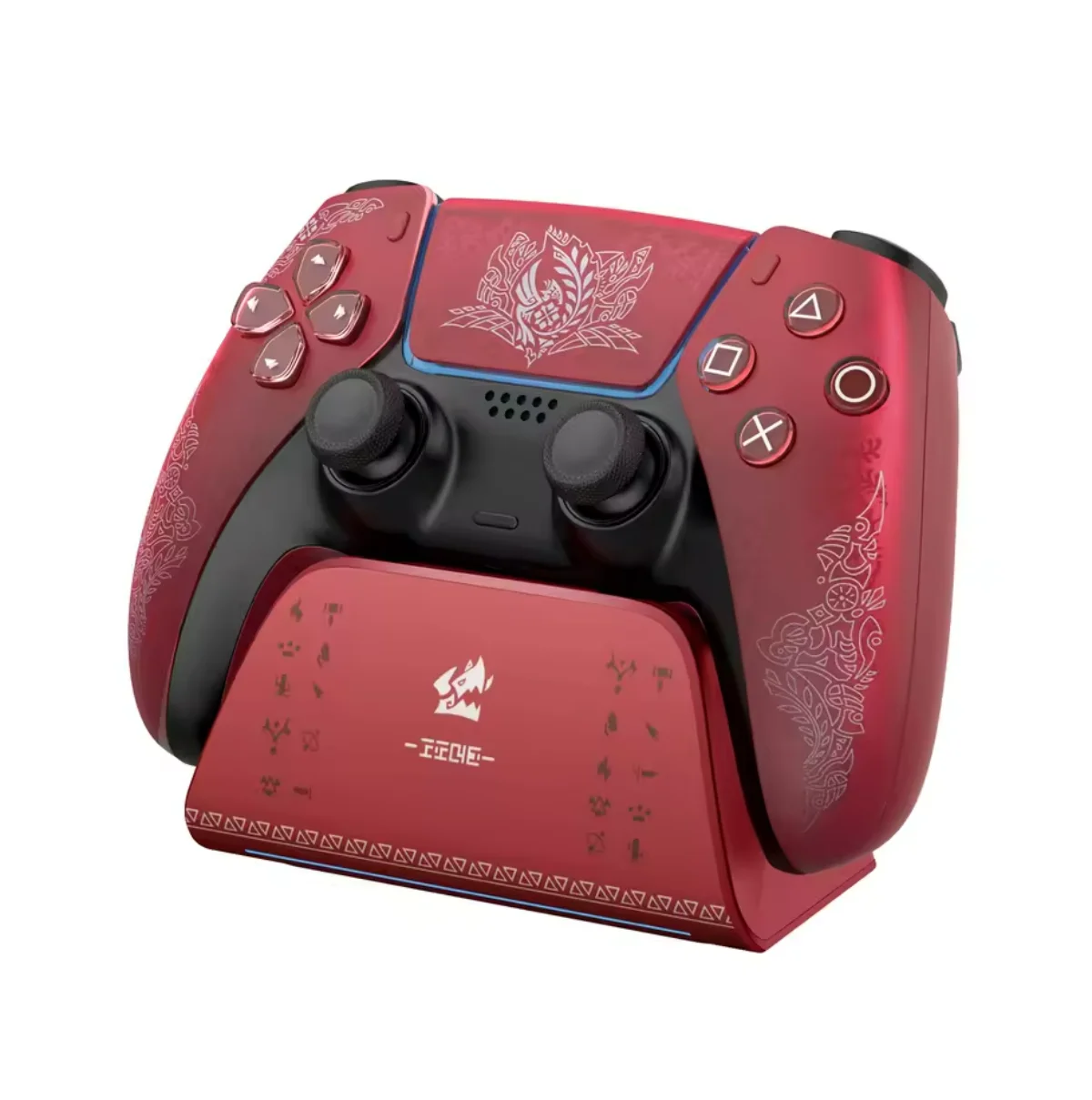 

Зарядная станция для контроллера PS5, зарядное устройство для PlayStation 5, док-станция для PS5 с LED-индикатором