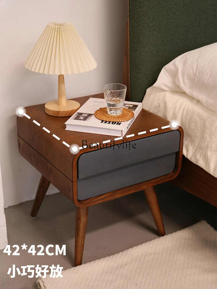 Casier de rangement minimaliste moderne, table de chevet, armoire de chambre à coucher, designer