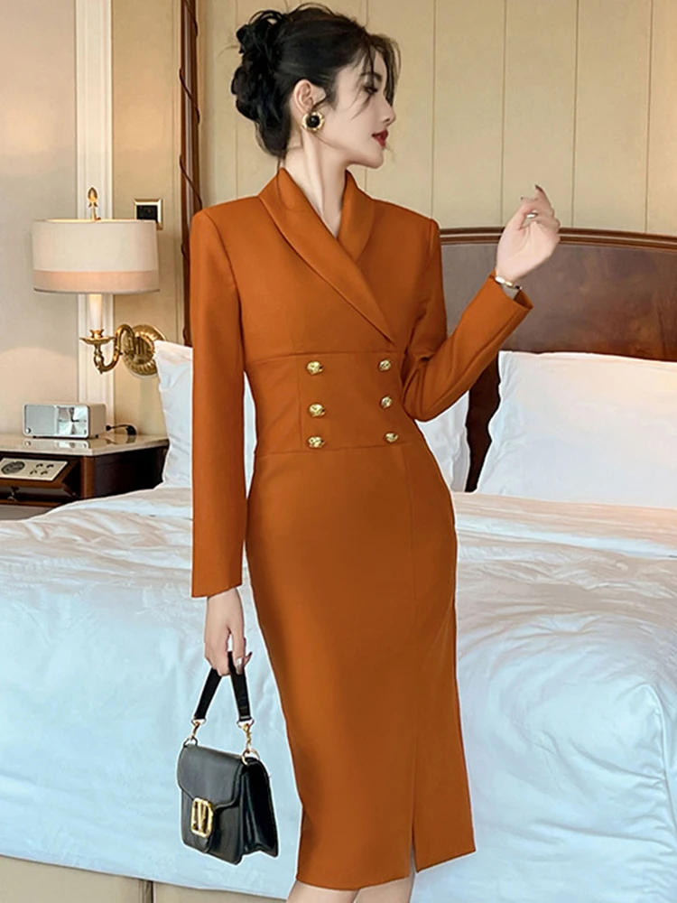 long bubble hem dress Drop-Waist Bubble Hem Dress