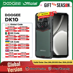 DOOGEE DK 10 5G Rugged Phone Dimensity 8020 Morpho Quad Camera 50MP  6.67