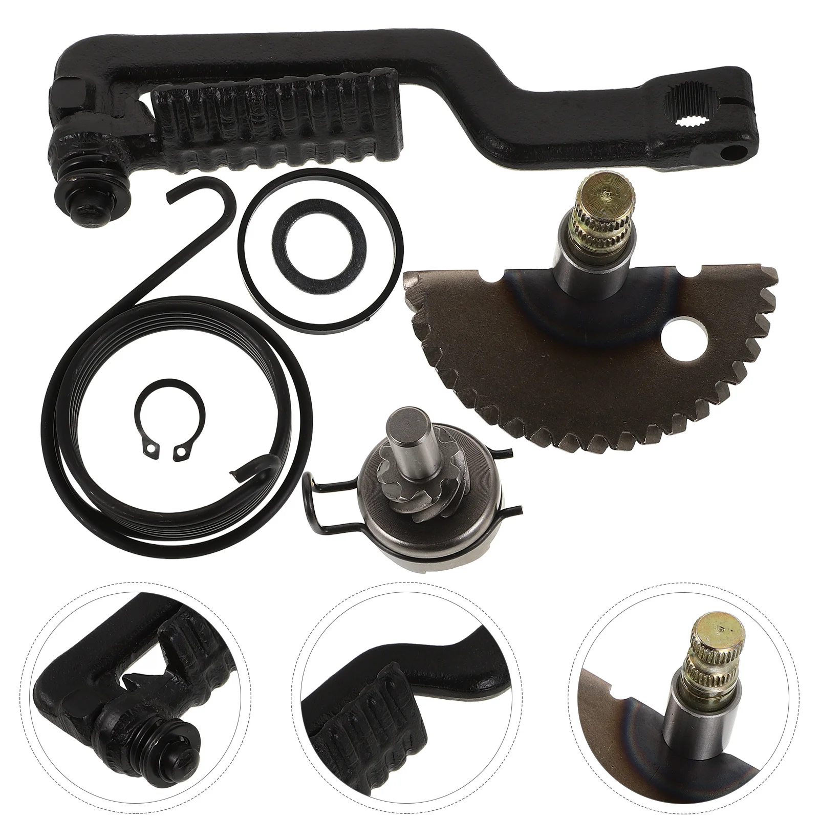 

1 Set 50Cc 80Cc Motorcycle Starter Lever Engine Solenoid Moped Electric Motor Assembly Durable Efficient Power
