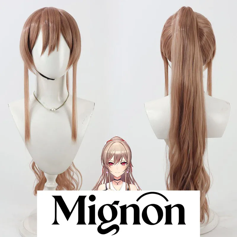 

Миньон Виртуальный YouTuber стример Furen E. Lustario косплей парик отдельной хвост