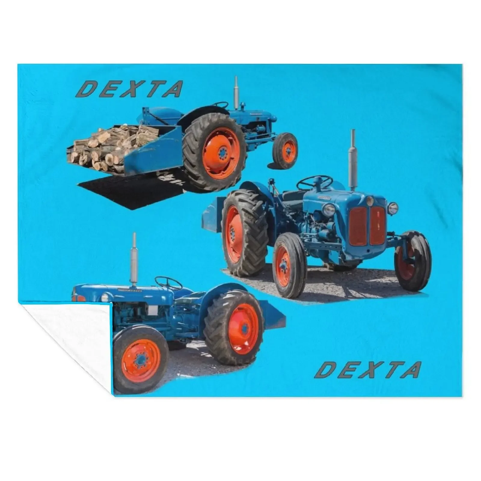 

Fordson Dexta, Throw Blanket Large Giant Sofa Camping Luxury Throw Blankets