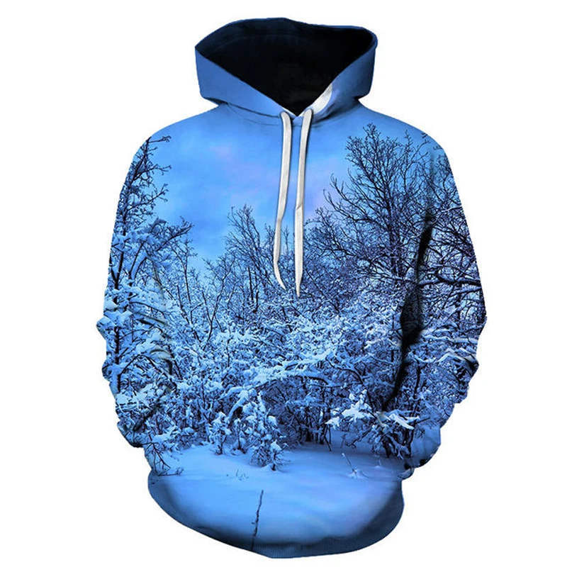 Natural Scenery Fashion Style 3D Printed Hoodies Unisex Pullovers Hoodie Casual Sweatshirts Street Top Tracksuit