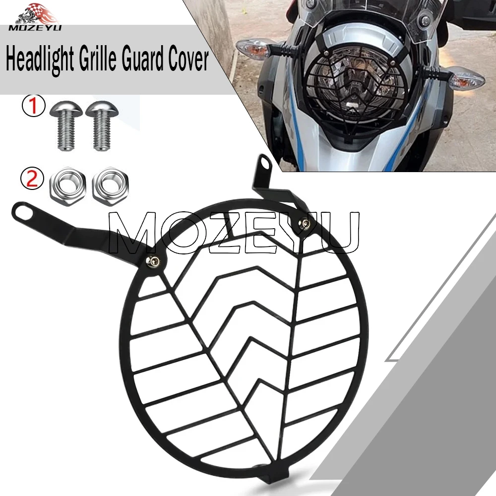 

2025 For SUZUKI DL250 V-Strom DL 250 VStrom DL250 ALL YEARS Motorcycle Front Headlight Protector Cover Grill Head Light Guard