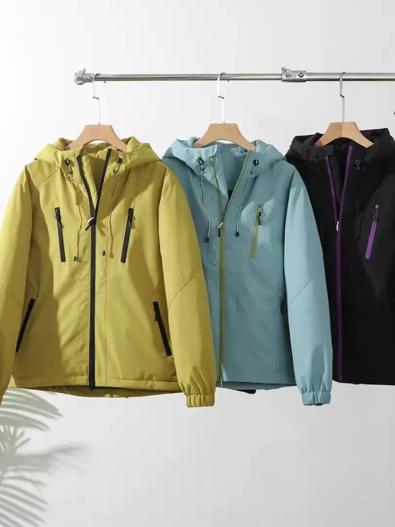 

Outdoor Winter New Arrival down Jaet Hooded Windproof Waterproof Warmth Polyester Fiber Zipper Closure Regular Fit Couples