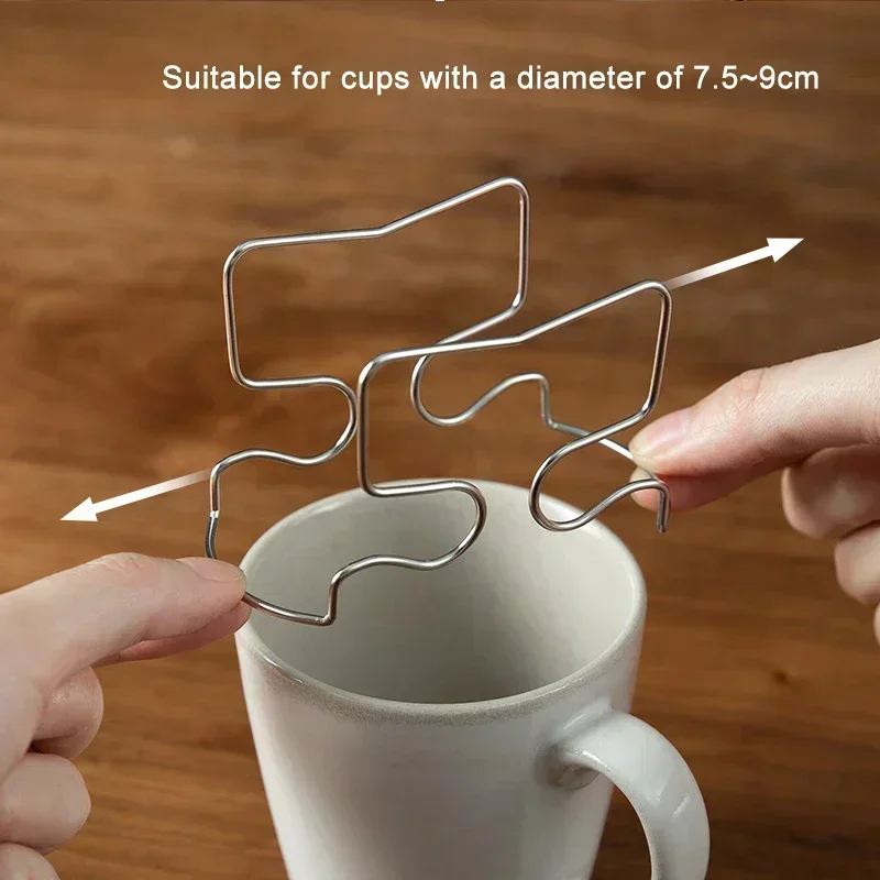 حامل فلتر قهوة محمول قابل لإعادة الاستخدام ، فلاتر شاي خارجية ، سلال تقطير ، كيس ورقي بالتنقيط للأذن لمرة واحدة ، رف على الطريقة اليابانية ، 1x