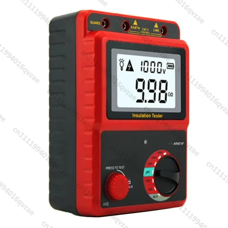 Intelligent Sensor AR907A + Insulation Resistance Tester Digital Megohmmeter AC/DC Voltage Tester Ohmmeter