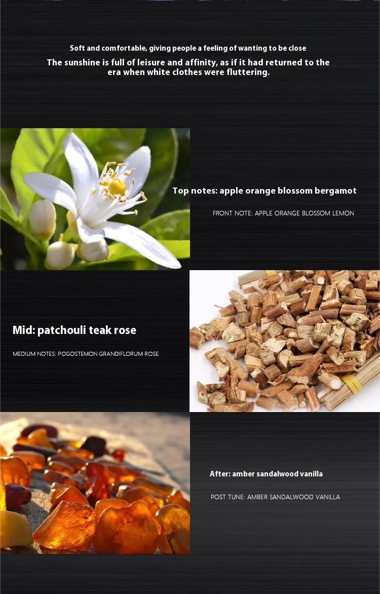 العلامة التجارية عطر كولونيا الرجال العطور رذاذ يمزح فرمون وودي ملاحظات طويلة الأمد شهم جذب النساء هدية عيد الحب #6