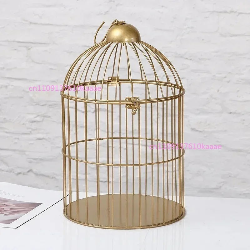 

European Retro Iron Bird Cage Flower Stand Bird Cage Balcony Outdoor Decoration Pet Supplies Decorative Bird Cage