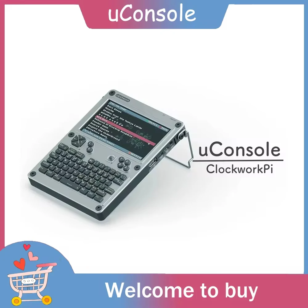 uConsole Kit RPI-CM4 Lite Standard 5Inch HD 720P Open source game console 2024 New In stock