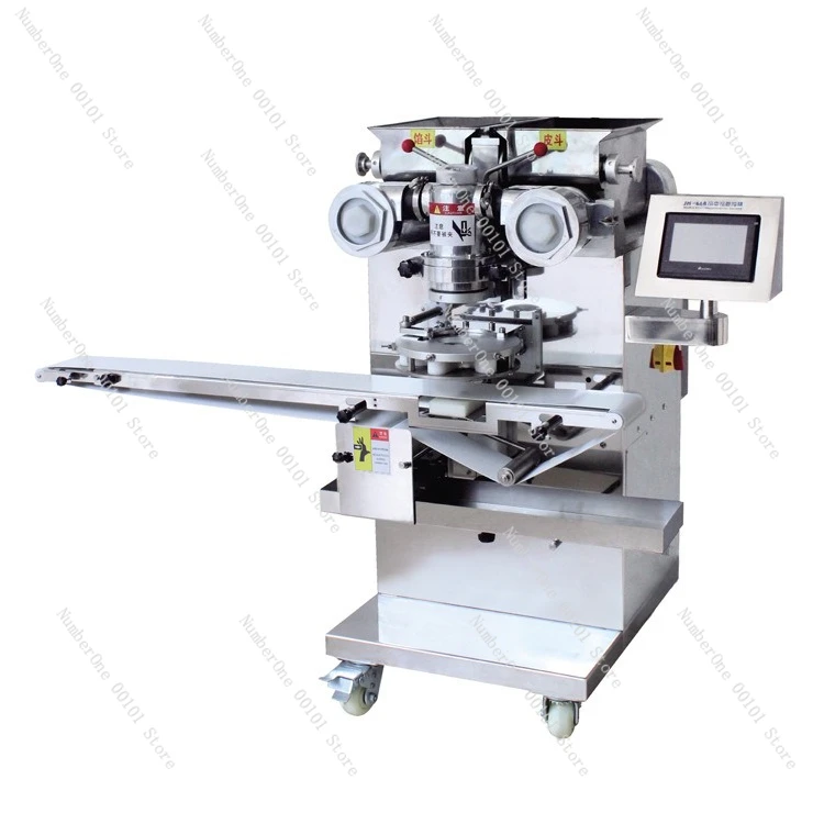 Filling-in-Filling Machine Double Filling Mooncake Lotus Paste Salted Egg Yolk Mooncake Filling Machine Fully Automatic Mooncake